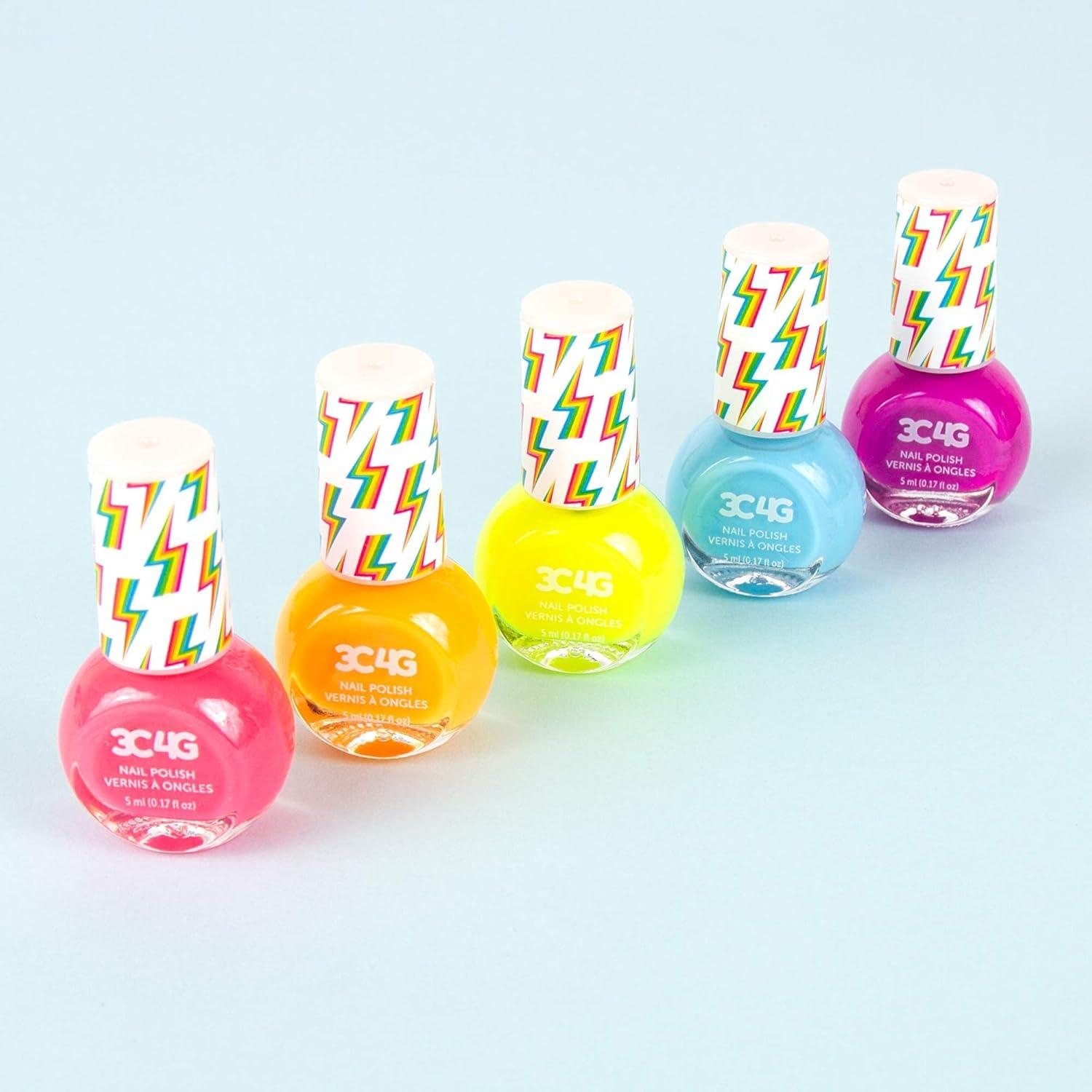 image:image3C4G Color Changing Nail Polish Set for Girls amp Teens  5 Magical NonToxic Colors That Transform Safe amp Fun Nail Polish Kit for Ages 8 Perfect for Parties Gifts amp DIY Manicures Make It Real085 Fl Oz Pack of 5