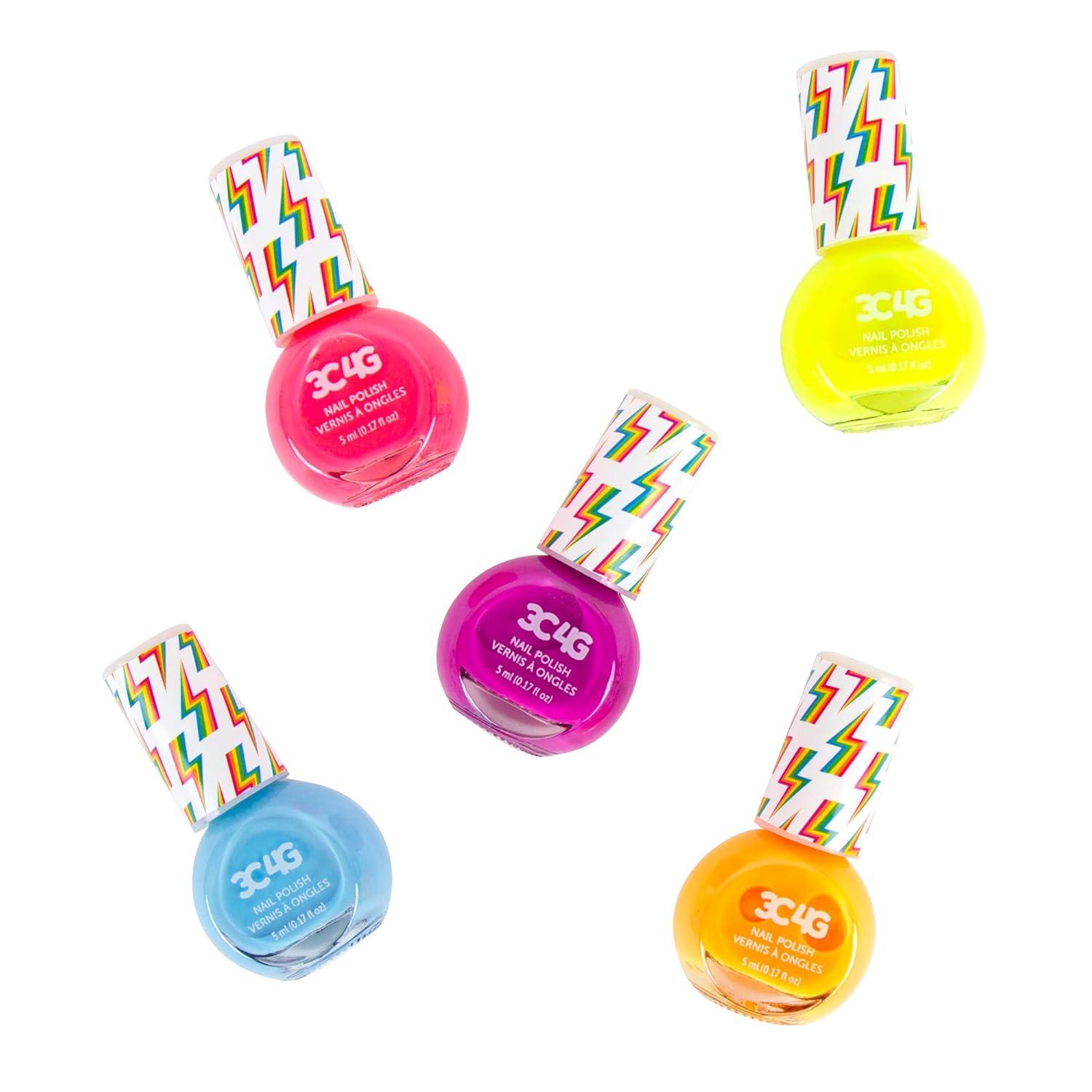 image:image3C4G Color Changing Nail Polish Set for Girls amp Teens  5 Magical NonToxic Colors That Transform Safe amp Fun Nail Polish Kit for Ages 8 Perfect for Parties Gifts amp DIY Manicures Make It Real085 Fl Oz Pack of 5