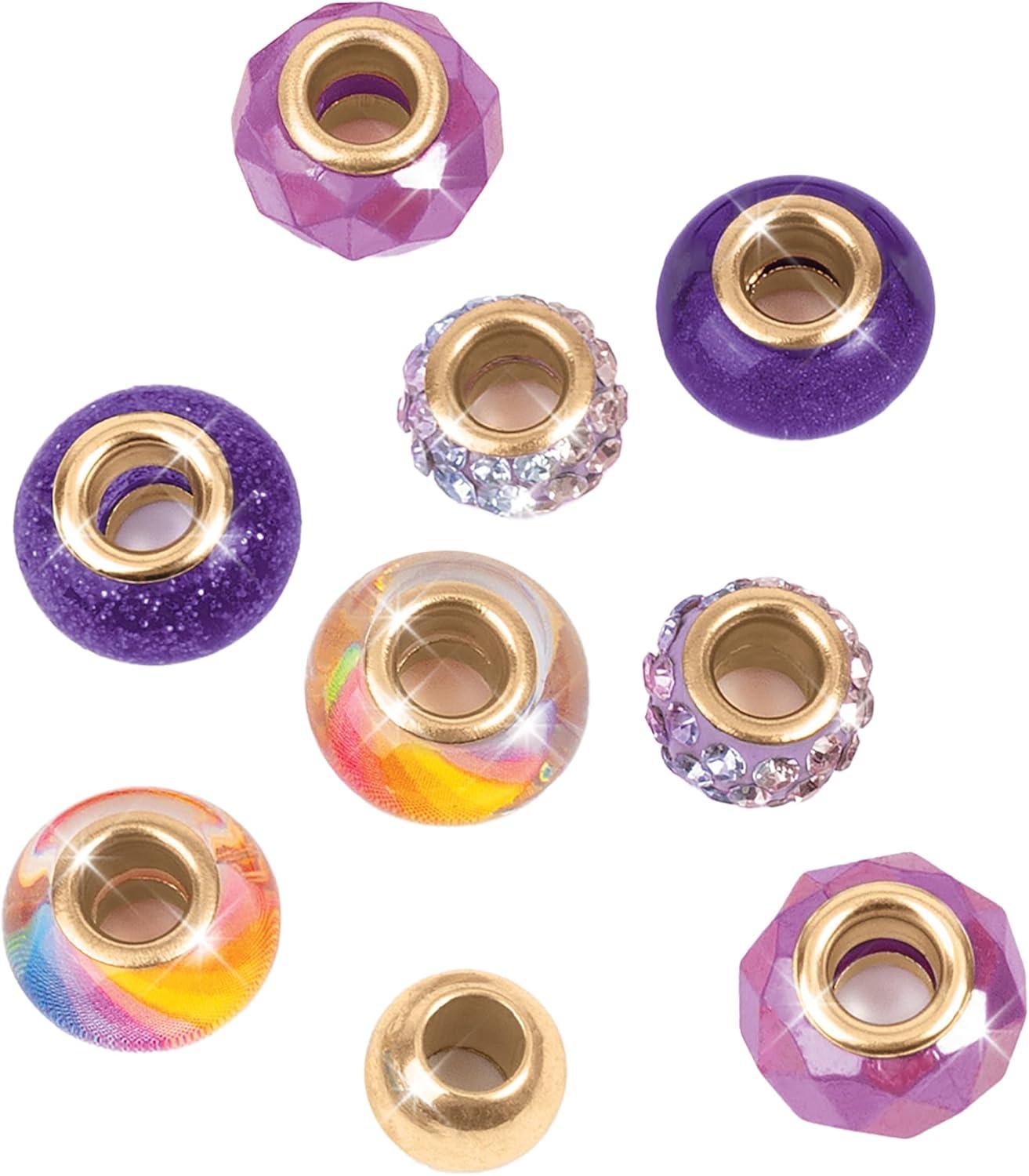 image:imageMake It Real Unicorn Academy Enchanted Charms Bracelet Kit 20pc DIY Jewelry Craft Make 2 Charm amp Bead Bracelets Netflix Series Girls amp Kids 8