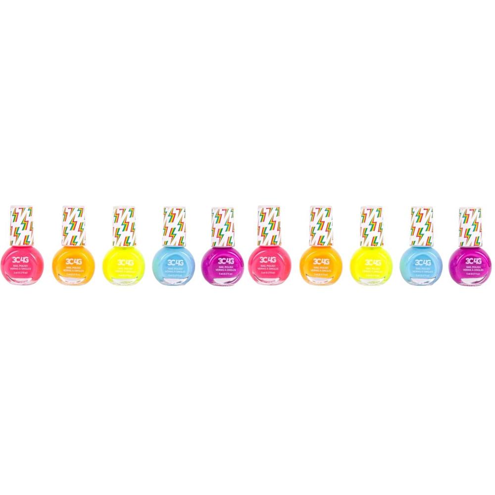 image:image3C4G Color Changing Nail Polish Set for Girls amp Teens  5 Magical NonToxic Colors That Transform Safe amp Fun Nail Polish Kit for Ages 8 Perfect for Parties Gifts amp DIY Manicures Make It Real085 Fl Oz Pack of 10