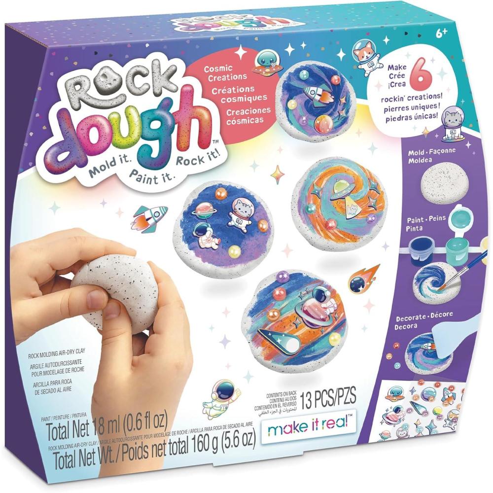 image:imageMake It Real Rock Dough Cosmic Creations Rock Molding AirDry Clay
