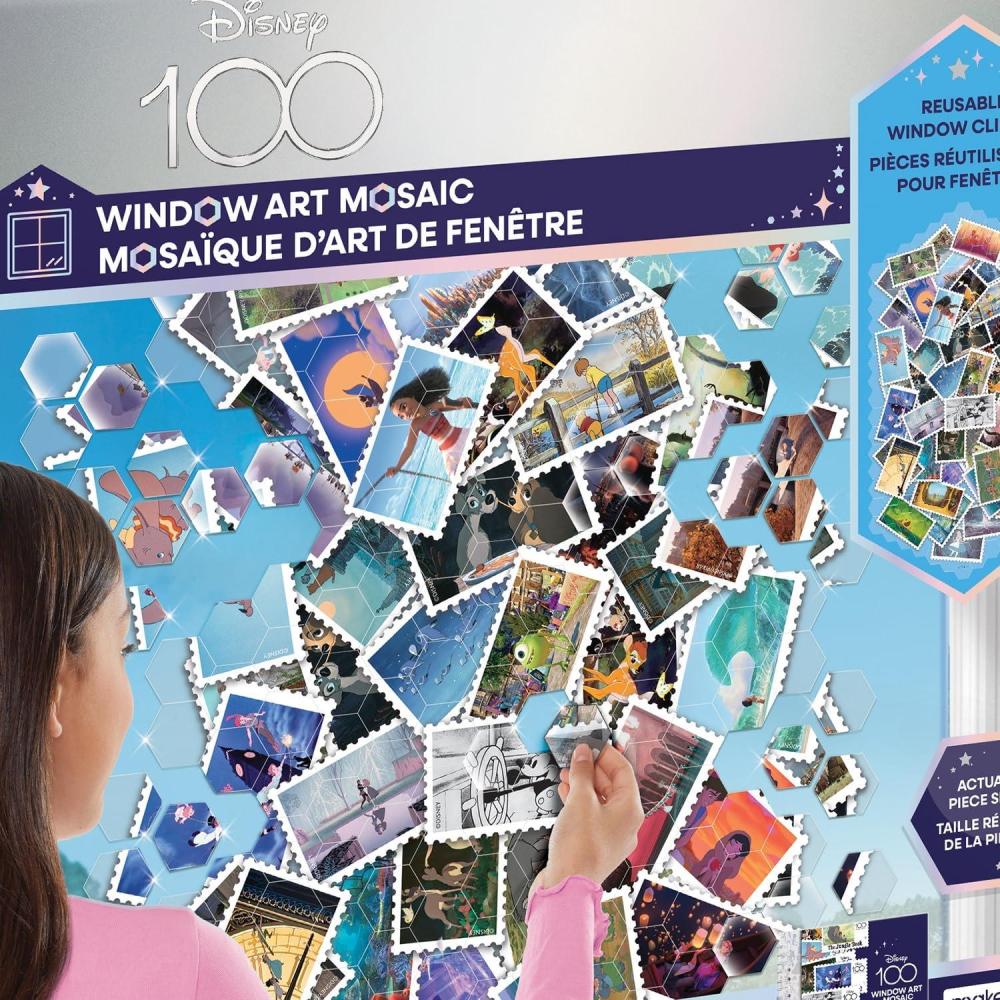 image:imageMake It Real Window Art Disney Classic Animation Stamps DIY Clings Can be Reused and Reorganized HassleFree Fun For Ages 8 and up