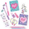 3C4G: Besties Forever Stationery Set – 13pc Matching BFF Set, Journals-Stickers-Bracelets-Keychains-Nail Polish, Three Cheers for Girls, Kids Ages 8+
