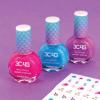 3C4G Butterfly Nail Polish Trio – 3 Pack Kids Nail Polish Set for Girls – Water Based, Unscented, Non Toxic Nail Polish for Kids – Girls Nail Polish Kit for Kids Ages 8-12-16 by Make It Real(0.81 Fl Oz (Pack of 2))
