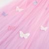 3C4G Butterfly Ombre Bed Canopy – Pink & Purple – Fits Twin, Full & Queen Beds – Hanging Canopy for Girls & Teens by Make It Real
