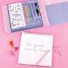 3C4G Butterfly Sketchbook & Drawing Kit – Art Set for Kids & Teens w/Crayons, Colored Pencils, Pen & Storage Box – Childrens Art Supplies – Art Supplies Kit for Kids 6-8-10-12 by Make It Real