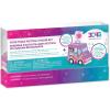 3C4G: Food Truck Festival Sticker Set – 3 Vehicles That Dispense Rolls of Scented Stickers, Sweets, Drinks & Food, Three Cheers for Girls, Kid Age 6+