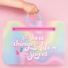 3C4G: Life is Sweet Lap Desk & Sticker Set – Customize with Scrawberry Scented Stickers, Portable Pillow Desk for Kids, Versatile Media Slot, Ages 6+