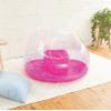3C4G Pink Glitter Confetti Chairs – Inflatable Lounge Chair for Kids – Comfortable & Portable Blow Up Chair Perfect for Outdoors, Bedrooms, Game Room, Dorms & More! by Make It Real(Glitter Chair)