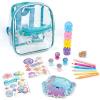3C4G: Portable Seas The Day! Stationary Set – 8″ Mini Backpack Case, Ocean Themed, Stickers-Highlighters-Color Pencils-Stamps-Note Pad, Girls & Kids(7.87 x 5.91 x 3.15 inches (Pack of 2))