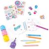 3C4G: Portable Seas The Day! Stationary Set – 8″ Mini Backpack Case, Ocean Themed, Stickers-Highlighters-Color Pencils-Stamps-Note Pad, Girls & Kids(7.87 x 5.91 x 3.15 inches (Pack of 2))