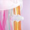 3C4G Rainbow Bright Canopy – Rainbow Bed Canopy for Girls – Hanging Net Canopy for Beds, Chairs & Reading Corners – 8’ Height & 24’ Diameter Hoop – for Ages 6+ by Make It Real
