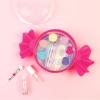3C4G: Sugar Style Cosmetic Set – 9pcs, 4 Colors of Scented Lip Gloss & Eyeshadow Held in a Candy Shaped Container, Makeup Girls & Kids Ages 8+(Small)