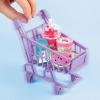 3C4G: Tiny Treats Trolley Lip Gloss Set with Scented Lip Glosses & Rolling Mini Shopping Cart for Girls Ages 8+