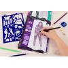 Disney Descendants 3 Fashion Design Sketchbook for Girls – Create Outfits with Evie & More, Includes Stencils, Stickers, Design Guide – Gift for Kids Ages 6+, Develops Real-World Skills Make it Real