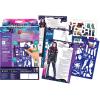 Disney Descendants 3 Fashion Design Sketchbook for Girls – Create Outfits with Evie & More, Includes Stencils, Stickers, Design Guide – Gift for Kids Ages 6+, Develops Real-World Skills Make it Real