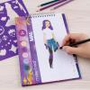 Disney Descendants Royal Wedding Fashion Design Sketchbook for Girls – Create Stunning Wedding-Themed Fashions with 183 Stickers, Stencils, Design Guide – Gift for Ages 8+, Develops Real-World Skills