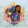 Disney Make It Real Window Art | Wish |Asha & Valentino | DIY Mosaic, Craft Cling on Reusable 41 Pieces, 6+(Asha & Valentino 41 pieces)