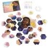 Disney Make It Real Window Art | Wish |Asha & Valentino | DIY Mosaic, Craft Cling on Reusable 41 Pieces, 6+(Asha & Valentino 41 pieces)