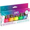 Glow in The Dark Nail Polish Set for Girls & Teens – 5 Vibrant, Non-Toxic, Fun & Safe Nail Polish Kit for Kids Ages 8+ – Perfect for Sleepovers, Parties, & Gifts 3C4G by Make It Real(Glow in the Dark)