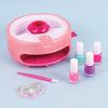 Make It Real – Color Fusion Light Up Nail Dryer – Kids Manicure Kit with Dryer – Nail Polish Set for Girls & Teens – Includes 4 Nail Polish Colors, Nail Dryer, Nail File, & Cuticle Pusher – Ages 8+