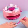 Make It Real – Color Fusion Light Up Nail Dryer – Kids Manicure Kit with Dryer – Nail Polish Set for Girls & Teens – Includes 4 Nail Polish Colors, Nail Dryer, Nail File, & Cuticle Pusher – Ages 8+