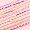 Make It Real – Macrame Friendship Bracelet Making Kit for Girls – Kids String Bracelet Making Kit – Friendship Bracelet Craft Kit w/Thread, Beads & More – DIY Bracelet Kit for Girls 8-10-12-14