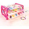 Make It Real – Ultimate Bead Studio. DIY Tween Girls Beaded Jewelry Making Kit. Arts and Crafts Kit Guides Kids to Design and Create Beautiful Bracelets, Necklaces, Rings and Headbands(11.875″ x 11.875″ x 4″)