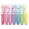 Make It Real 3C4G 7 Days Glitter Lip Gloss – Flavored Lip Gloss Set for Girls – Strawberry, Raspberry, Vanilla and More! – 7 Piece Lip Gloss Kit