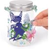 Make It Real 3C4G: Fairy Garden DIY Wish Light – Create 2 Fairy Light Jars, Customize w/ 4 Fairy Silhouettes, Lights Up, Tweens, Girls & Kids Ages 8+, Three Cheers for Girls