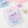 Make It Real 3C4G: Imagination Land Wild Style Plush Journal & Pen – 192 Pages, Pink-Purple-Monster Design, Sketch, Diary, Three Cheers for Girls, Kids Ages 6+
