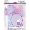 Make It Real 3C4G: Imagination Land Wild Style Plush Journal & Pen – 192 Pages, Pink-Purple-Monster Design, Sketch, Diary, Three Cheers for Girls, Kids Ages 6+