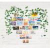 Make It Real 3C4G: Photo Collage & Ivy Fairy Lights – 28 pcs, DIY Includes 3 Ivy String Lights & Photos Collage Cards, USB or Battery Powered Lights, Ages 8+, Three Cheers for Girls