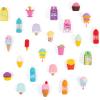 Make It Real 3C4G: Snacks ‘N Sweets Puzzle Eraser Set – 25 Food-Shaped Puzzle Erasers, Pull Apart & Put Back Together, Three Cheers for Girls, Kids Ages 8+
