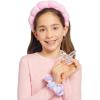 Make It Real 3C4G: Woke Up Like This! Heatless Curler Accessory Set – 5pc – No Heat-No Hair Damage, Puffy Headband, Three Cheers for Girls, Kids Ages 6+