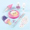 Make It Real: Candy Shop Cosmetic Set – 9 pcs, Vanilla & Strawberry Scented Cosmetics, Ice-Cream Shaped Glosses, Beauty Kit, Tweens, Girls & Kids Ages 8+