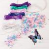 Make It Real: DIY Crystal Suncatcher – Silver, Purple & Soft Hues, Craft Your Own Beautiful Suncatcher, 139 Pieces Included, All-in-1 DIY Kit, Bedroom Décor, Tweens & Girls, Arts & Crafts, Ages 8+(Medium)
