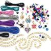 Make It Real Disney Descendants 3 Fierce Fashion Jewelry Kit – DIY Bead & Charm Bracelet Making Set, Includes Supplies, Beads, Charms, Descendants Book – Create 8 Bracelets, for Ages 8