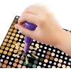 Make It Real Disney Princess Dot Art Set – Jasmine, Belle, Rapunzel | Interactive Craft Kit with Stamper & 1800 Dots for Ages 6+ | Creative Art for Kids