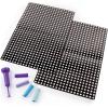 Make It Real: Disney Stamp to Reveal Ariel & Cinderella Storybook & Dot Art – 1209 pcs, DIY 2 Princess Dot Posters, Craft Kit, Girls & Kids Ages 6+(Ariel DIY Poster)