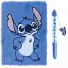 Make It Real: Disney: Stitch Cool Vibes Fuzzy Journal & Pen – 192 Lined Pages W/Fun Quotes & Images, Character Charm Pen, Plush Diary Cover, Kids 6+