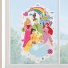Make It Real Disney: Window Art Mosaic – Disney Princess – 70 pcs, Reusable Puzzle Window Clings, Creates a 9.5 x 16.5 Image, Kids Ages 6+(Disney Princess)