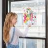 Make It Real Disney: Window Art Mosaic – Disney Princess – 70 pcs, Reusable Puzzle Window Clings, Creates a 9.5 x 16.5 Image, Kids Ages 6+(Disney Princess)