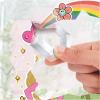 Make It Real Disney: Window Art Mosaic – Disney Princess – 70 pcs, Reusable Puzzle Window Clings, Creates a 9.5 x 16.5 Image, Kids Ages 6+(Disney Princess)