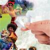 Make It Real Disney: Window Art Mosaic – Disney Princess – 70 pcs, Reusable Puzzle Window Clings, Creates a 9.5 x 16.5 Image, Kids Ages 6+(Encanto)