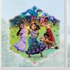 Make It Real Disney: Window Art Mosaic – Disney Princess – 70 pcs, Reusable Puzzle Window Clings, Creates a 9.5 x 16.5 Image, Kids Ages 6+(Encanto)