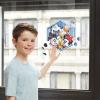 Make It Real Disney: Window Art Mosaic – Disney Princess – 70 pcs, Reusable Puzzle Window Clings, Creates a 9.5 x 16.5 Image, Kids Ages 6+(Mickey)