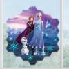 Make It Real Disney: Window Art Mosaic – Frozen – 41 pcs, Reusable Window Puzzle Clings, Creates a 10.5 x 9.5 Image, Kids Ages 6+(Frozen)