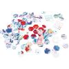 Make It Real Disney: Window Art Mosaic – The Little Mermaid – 106 pcs, Reusable Puzzle Window Clings, Creates a 17.3 x 16.5 Image, Kids Ages 6+