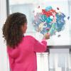 Make It Real Disney: Window Art Mosaic – The Little Mermaid – 106 pcs, Reusable Puzzle Window Clings, Creates a 17.3 x 16.5 Image, Kids Ages 6+